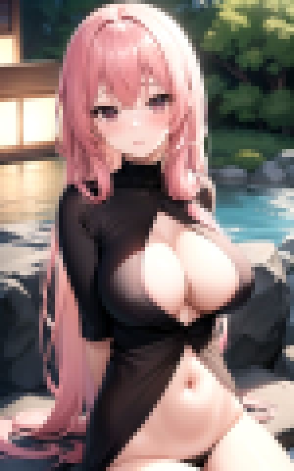 ピンク髪の美女の誘い サンプル9ページ目