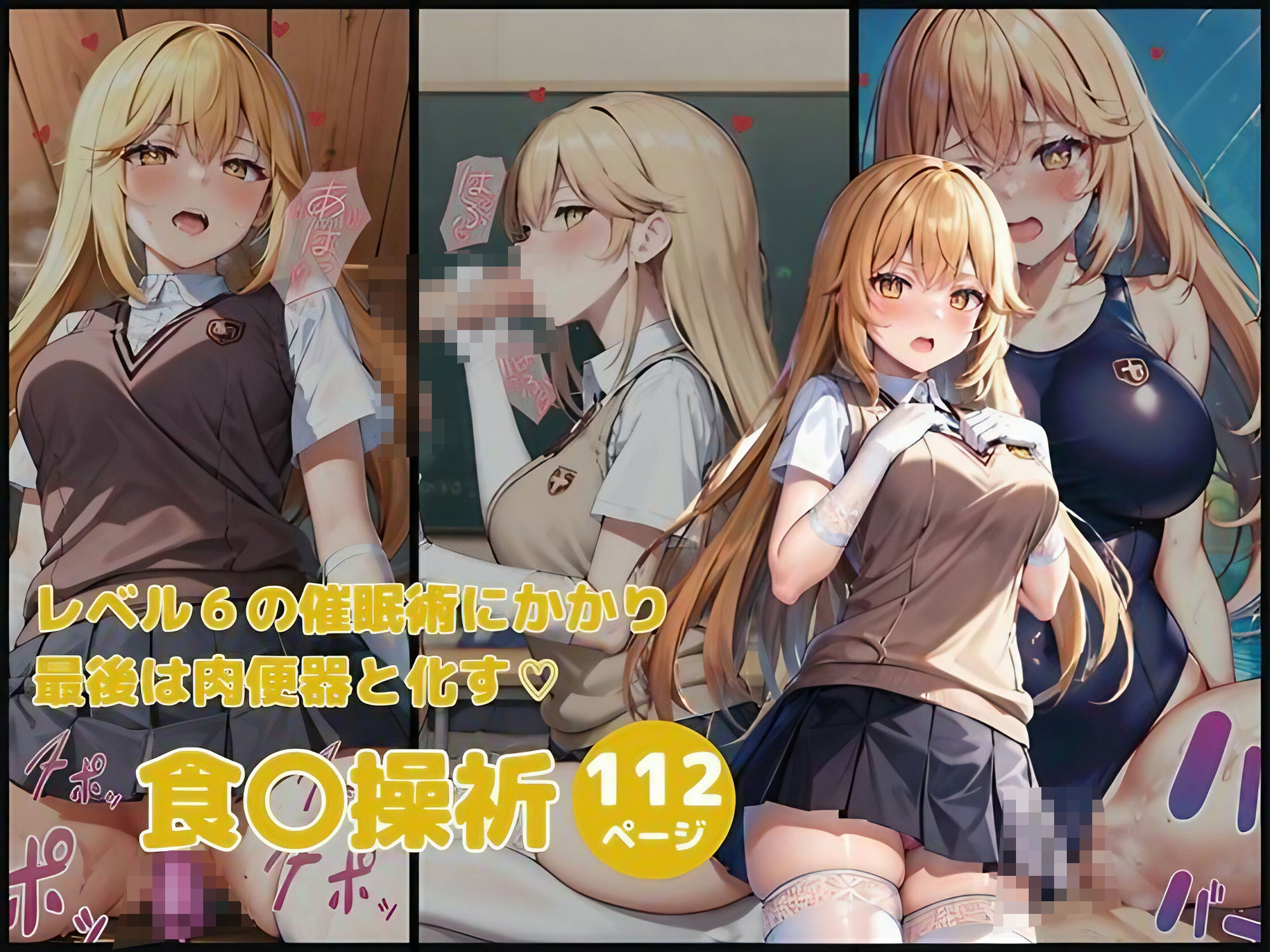 とある学園の超快楽地獄 サンプル3ページ目