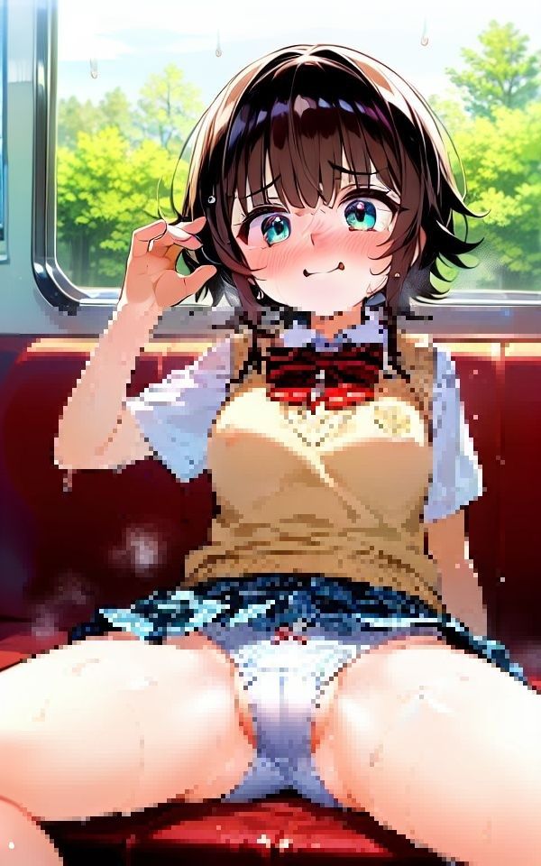 パンチラ挑発女子校生に仕返し絶頂マッサージ サンプル4ページ目