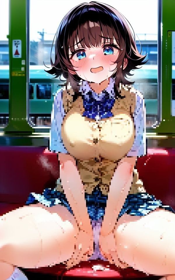 パンチラ挑発女子校生に仕返し絶頂マッサージ サンプル6ページ目