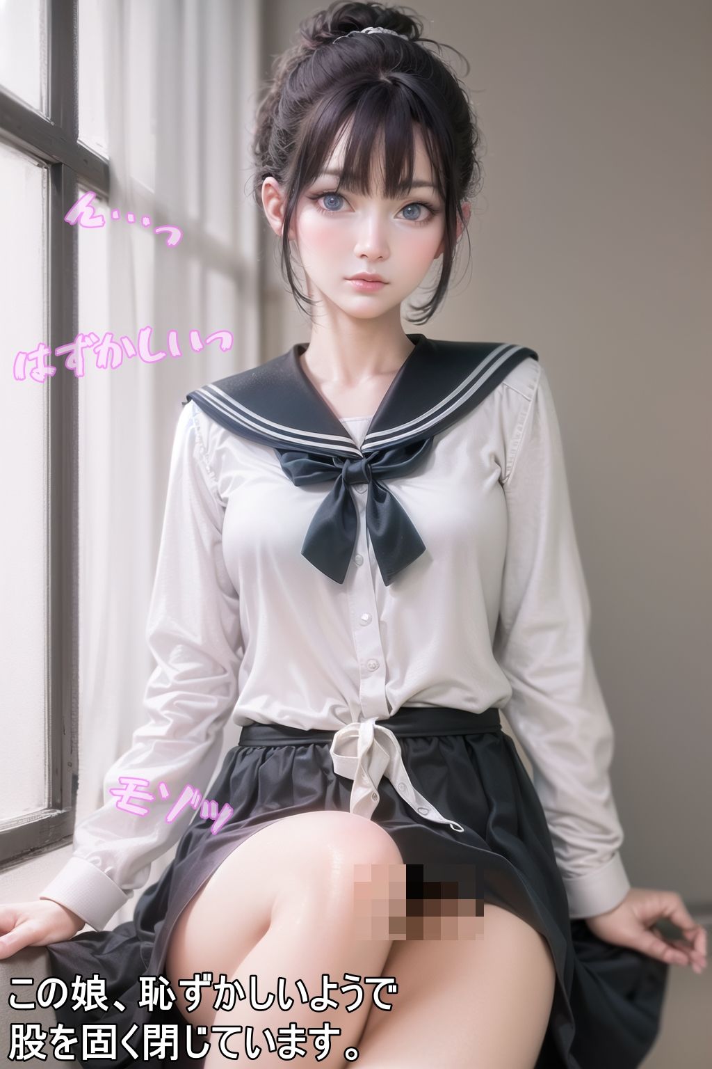 女子校生 催●愛液噴出実験（おもらし女子校生シリーズ 5） サンプル10ページ目