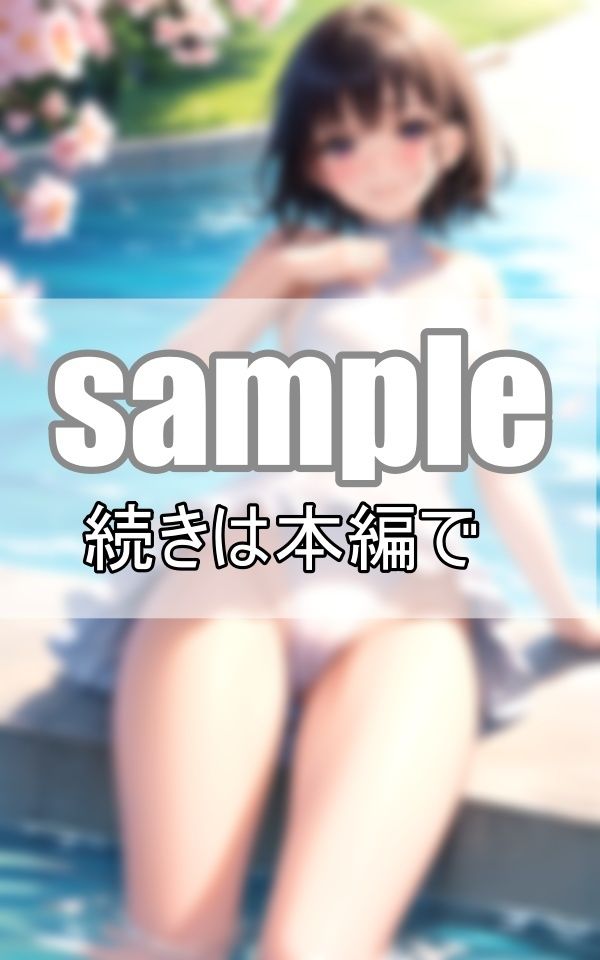 全男子が泣いた！お花見プールで学園のアイドルが待望の水着姿をお披露目！ サンプル3ページ目