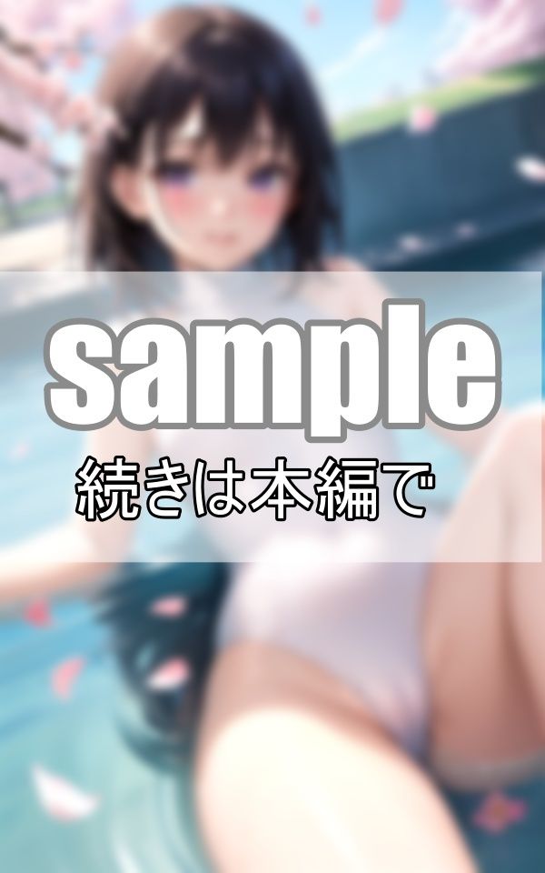 全男子が泣いた！お花見プールで学園のアイドルが待望の水着姿をお披露目！ サンプル5ページ目