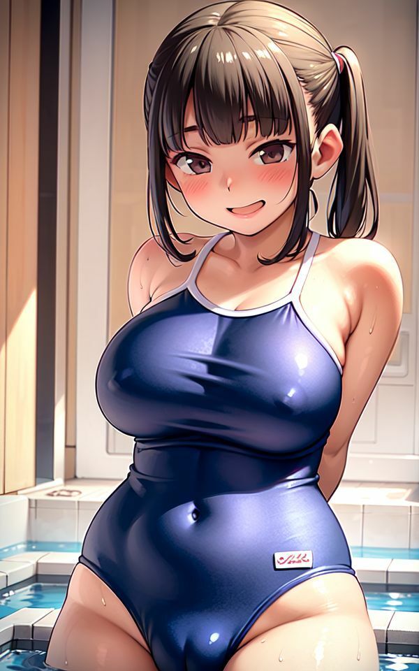 スク水をむきむきしちゃって強●中出し サンプル1ページ目