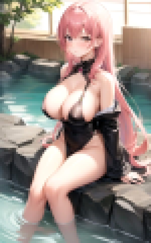 巨乳温泉 サンプル2ページ目