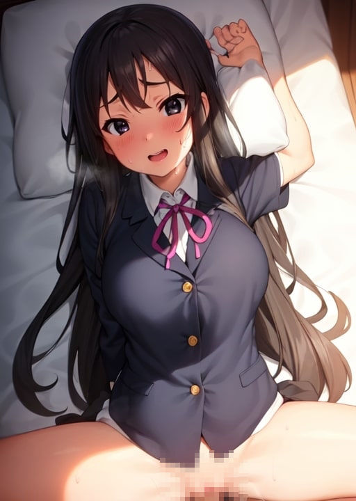 秋〇澪ガチS〇X サンプル4ページ目
