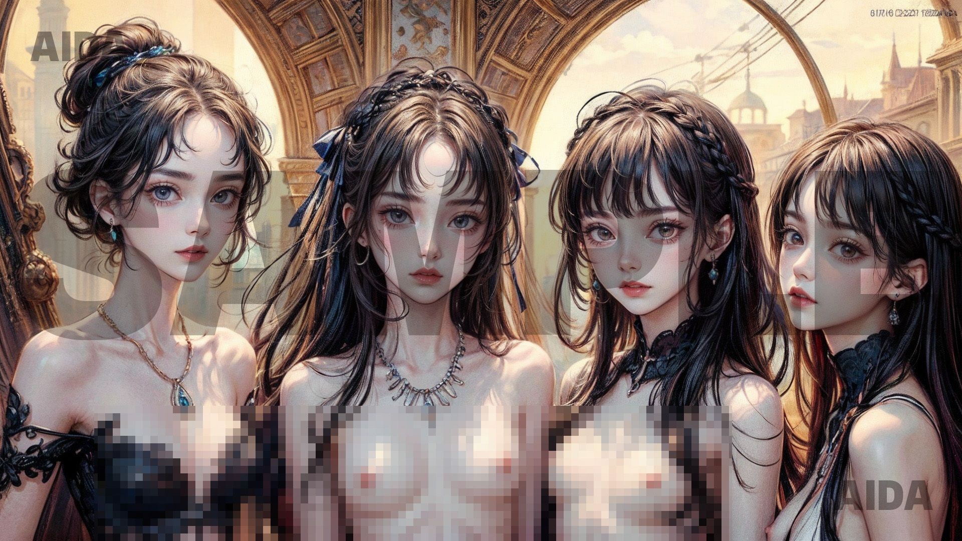 感動 AIアート美女写真集 vol 5 サンプル5ページ目