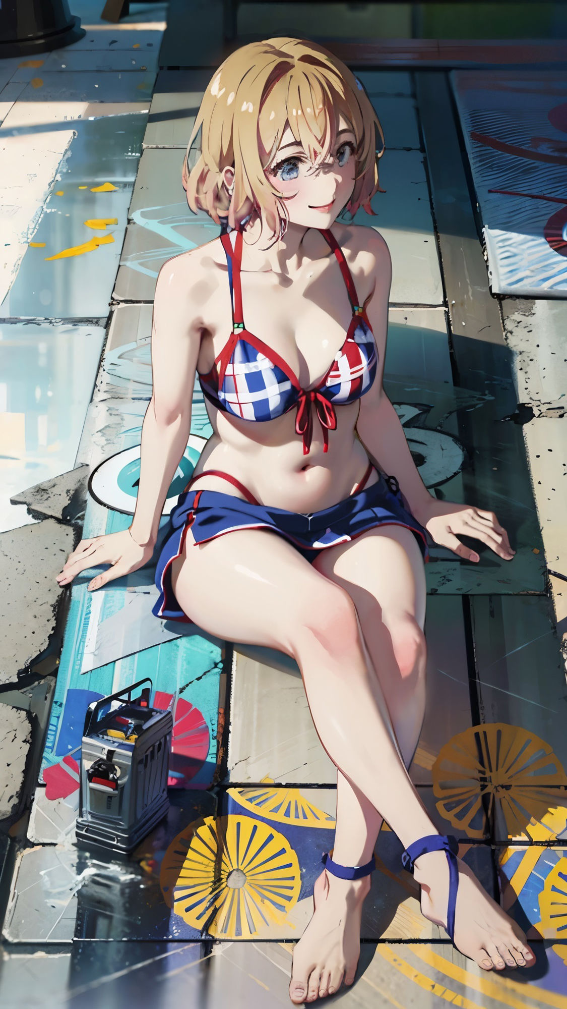魅惑のAI画像シリーズ 2 七〇麻美ちゃん 降臨！ サンプル1ページ目