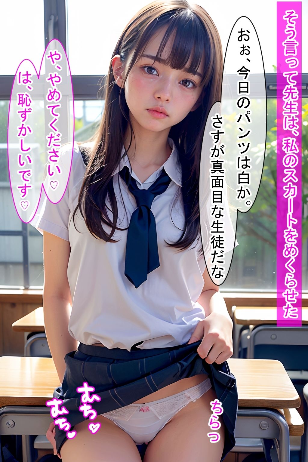 【グラビア写真集ベスト100】「もう飲んで良いですか？」清楚系J●は、まさかのザーメン好きな変態 サンプル6ページ目