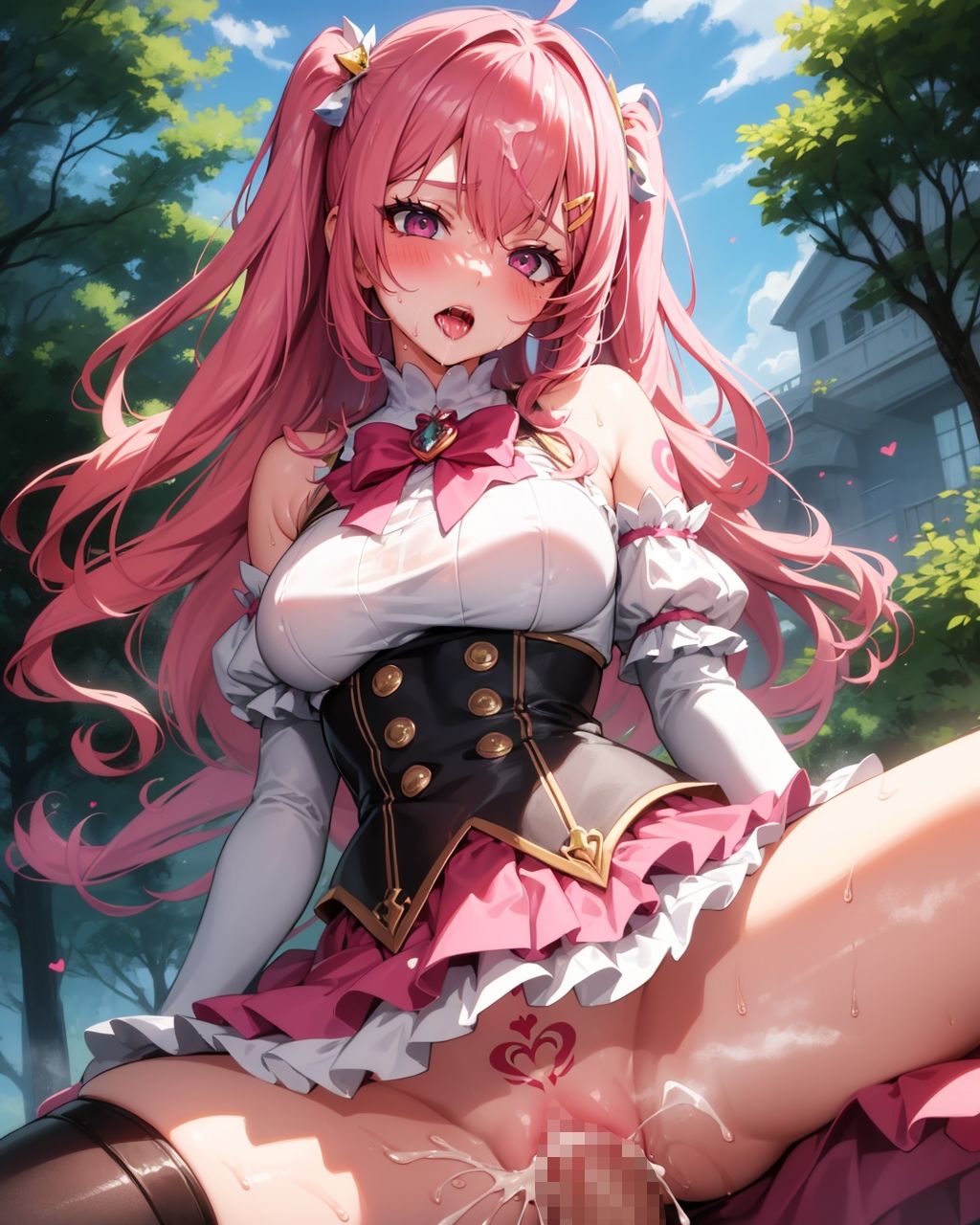 淫紋敗北 敗北魔法少女の末路 サンプル7ページ目