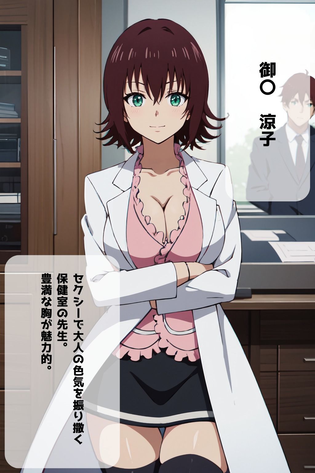 To L〇VEる 御〇涼子 エロCG集【セリフ付き】 サンプル1ページ目