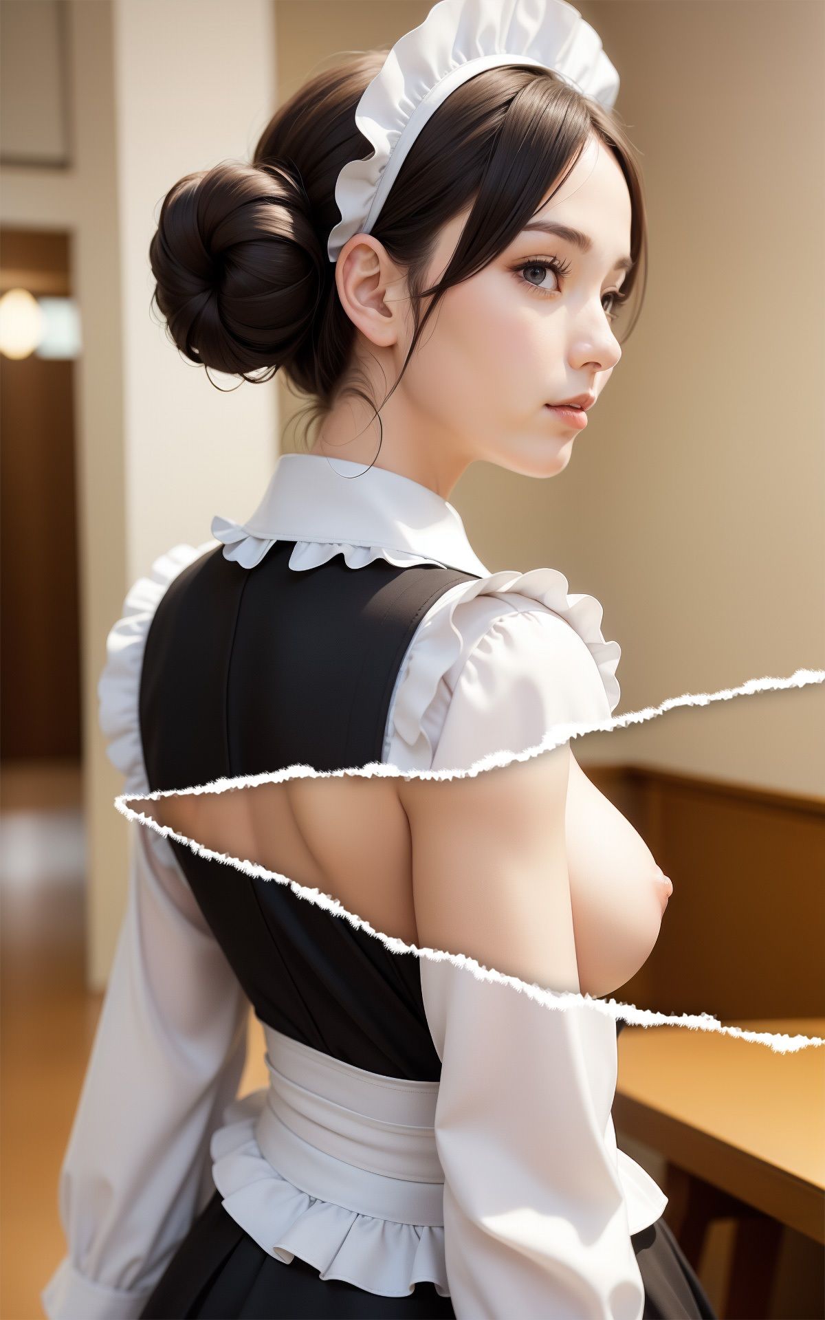 妄想撮りおろし！淑女なメイドさん編 サンプル5ページ目