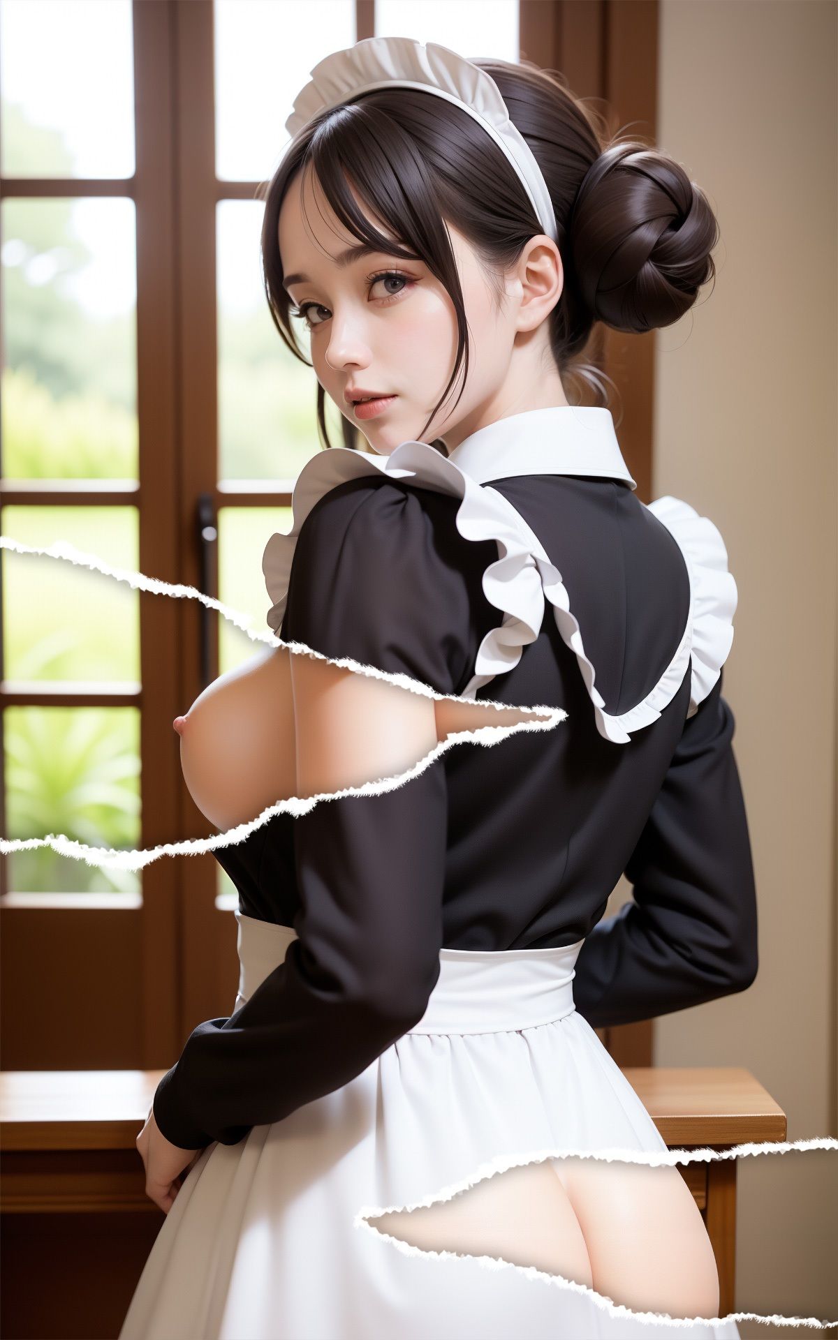 妄想撮りおろし！淑女なメイドさん編 サンプル9ページ目