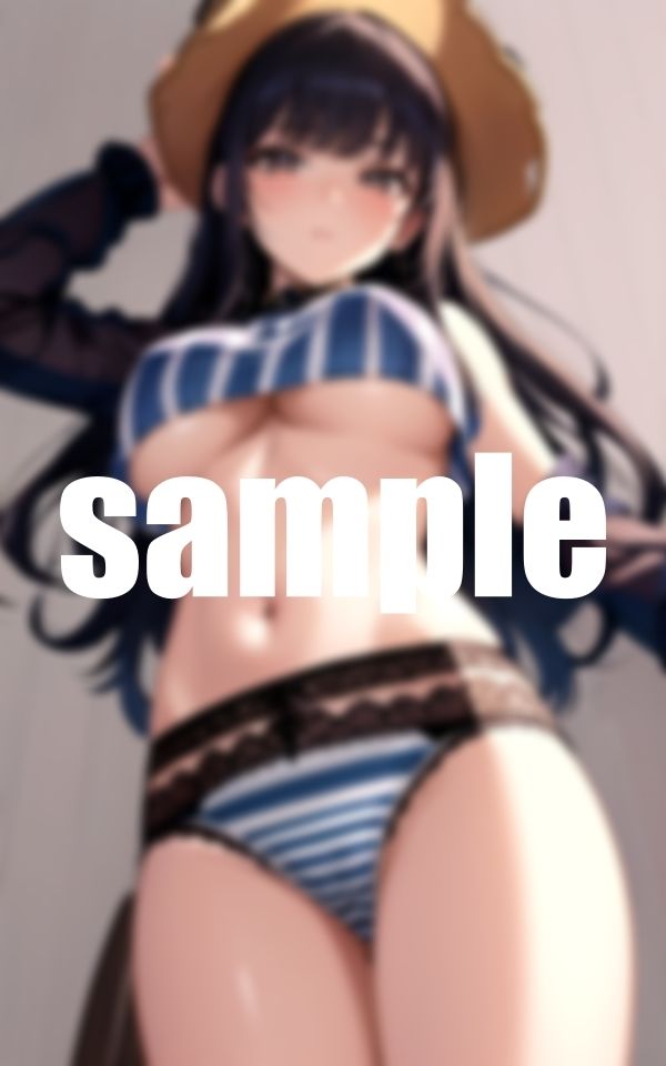 ハミ乳で誘惑してくる先輩 サンプル8ページ目
