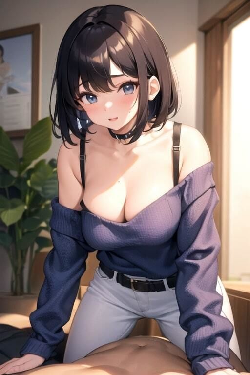 ニットのお姉さんとの想い出 サンプル7ページ目