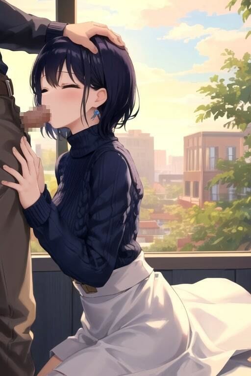 ニットのお姉さんとの想い出 サンプル8ページ目