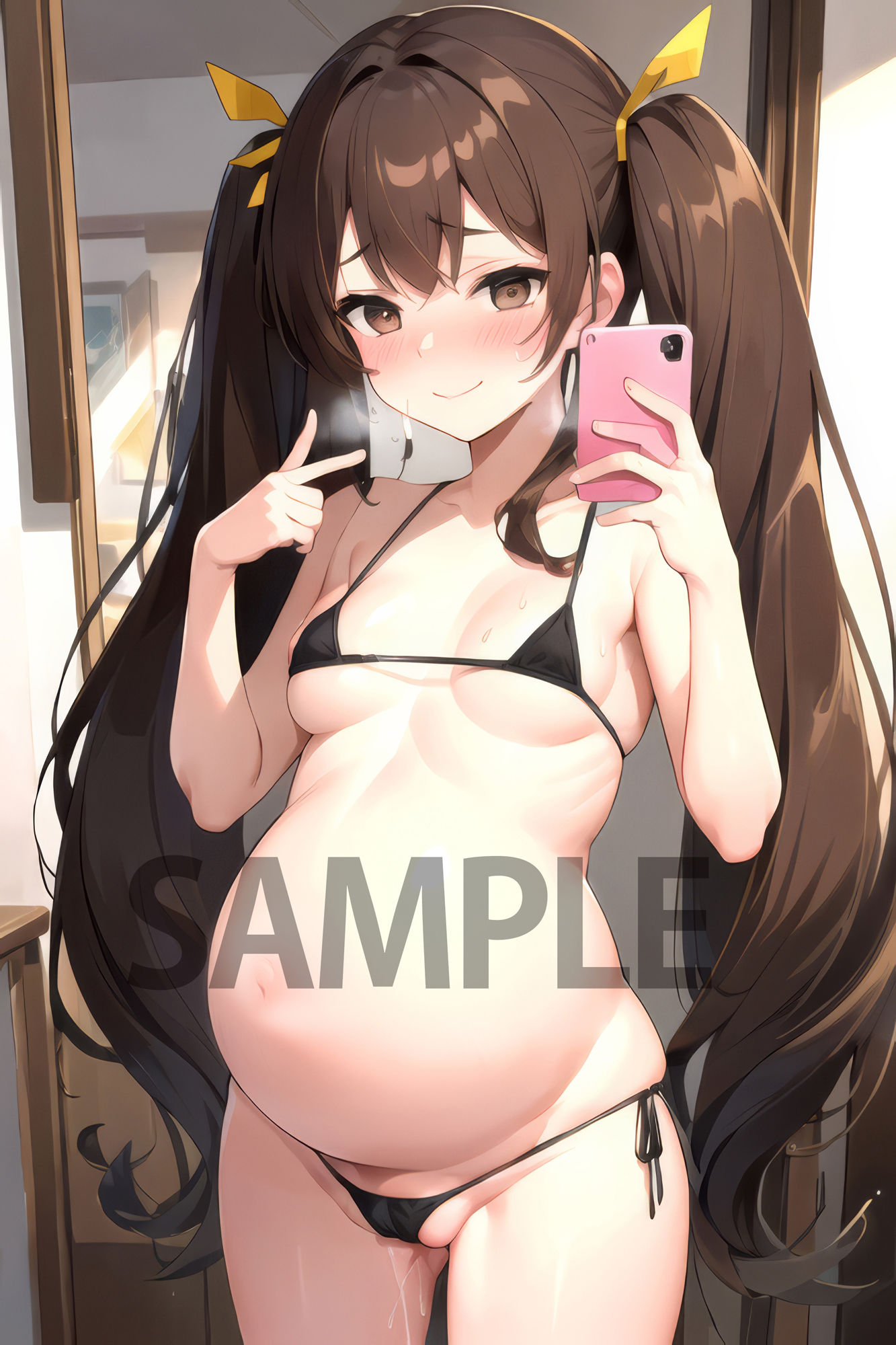 種付け育成調教物語〜ボテ腹女子校生との快楽マタニティライフ〜 サンプル4ページ目