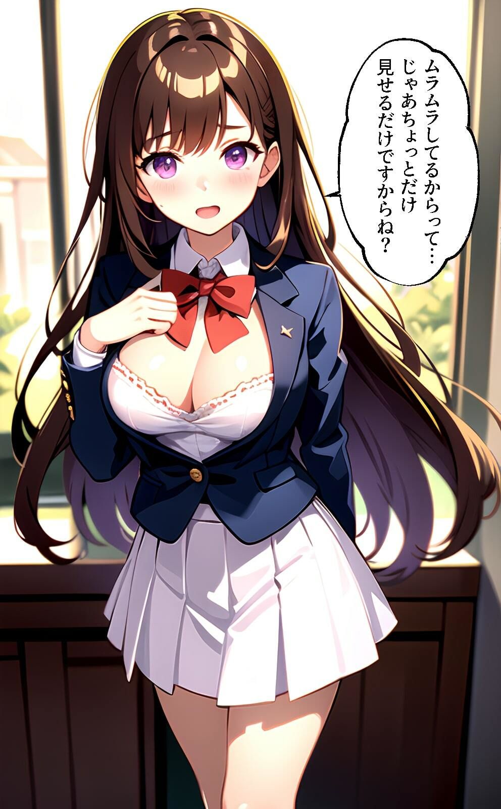 3人のJKと教室でエロいことしたっ…！ サンプル4ページ目