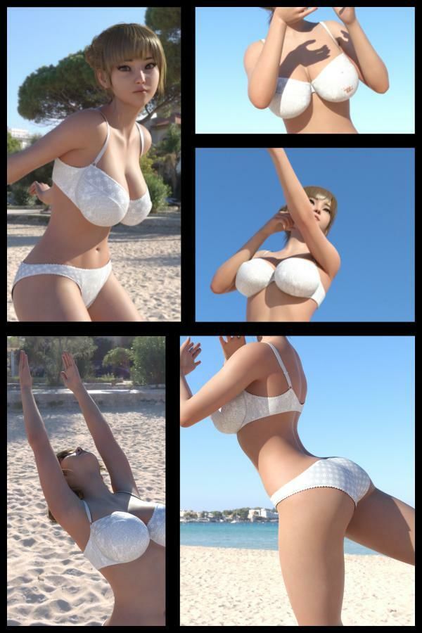 【▲100】『理想の彼女を3DCGで作ります』から生まれた、バーチャルアイドル写真集:Megu_13 サンプル2ページ目