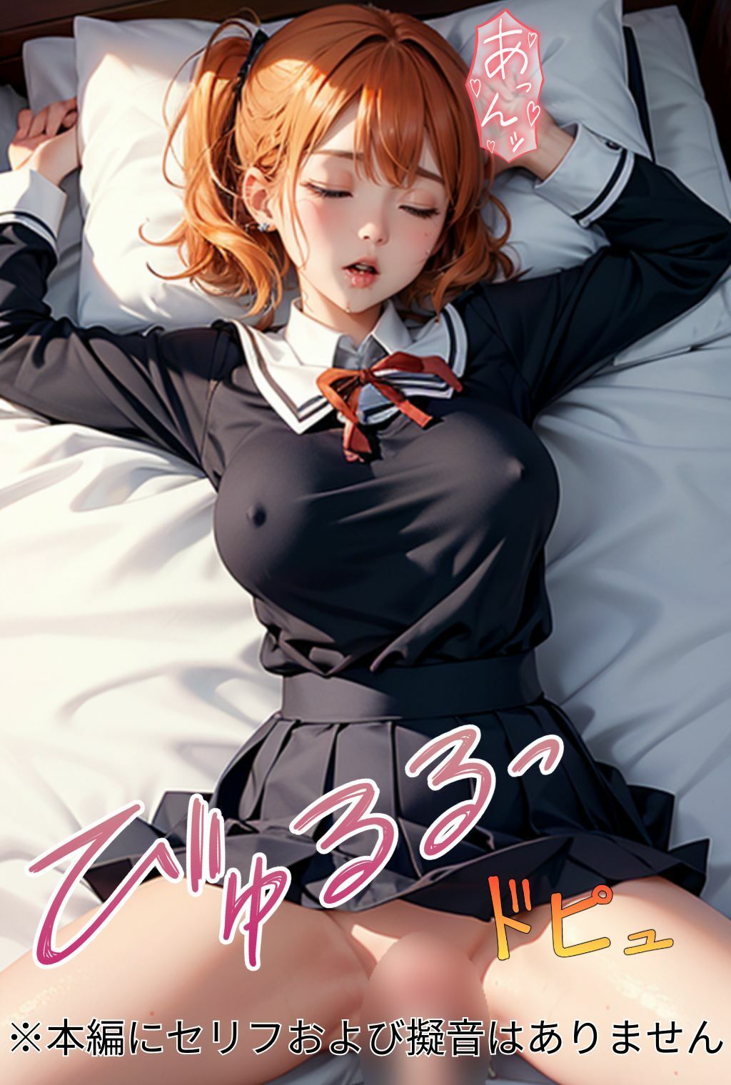 寝ているふわふわ巨乳妹にこっそり中出し サンプル7ページ目