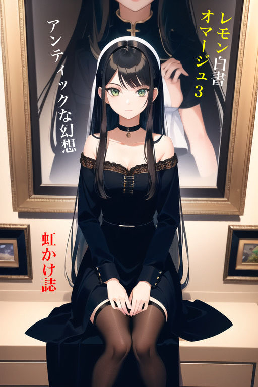 虹かけ誌 レモン白書オマージュ3アンティックな幻想 サンプル1ページ目