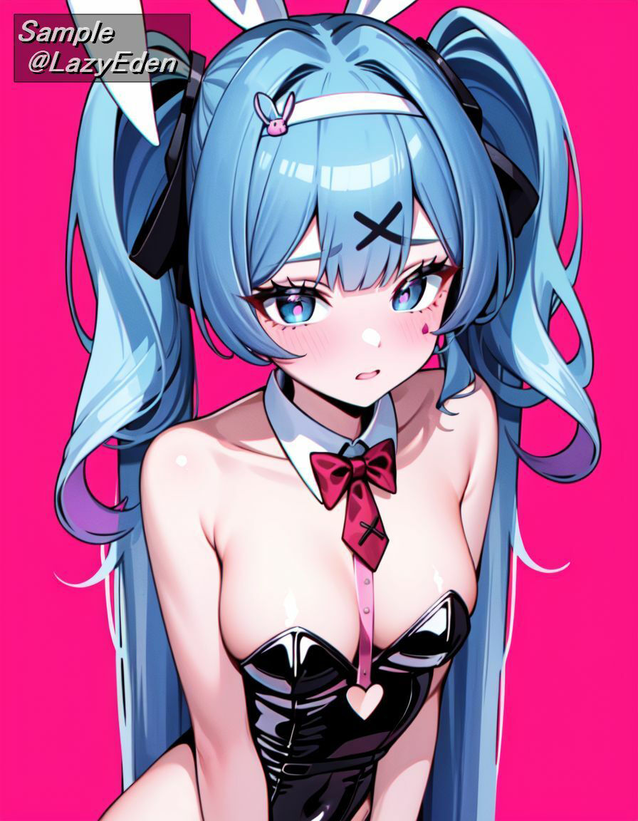 ラビットホール （rabbit hole） 初音ミク イラスト集 サンプル7ページ目