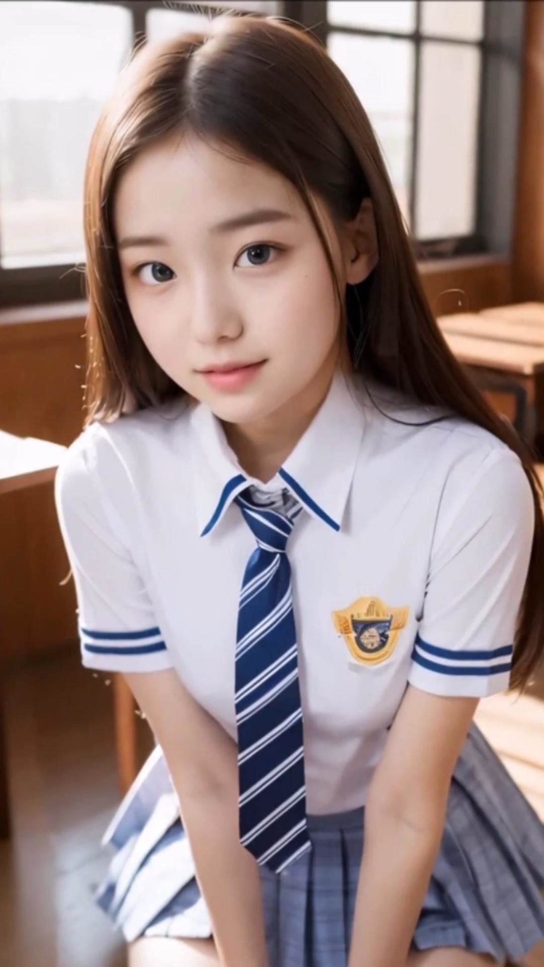 裸になあれ！ かわいい女子校生編4 サンプル1ページ目
