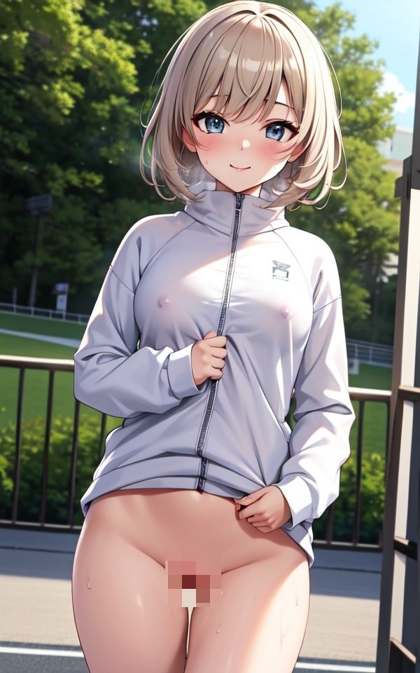朝練美女の濡れ濡れランニング サンプル3ページ目