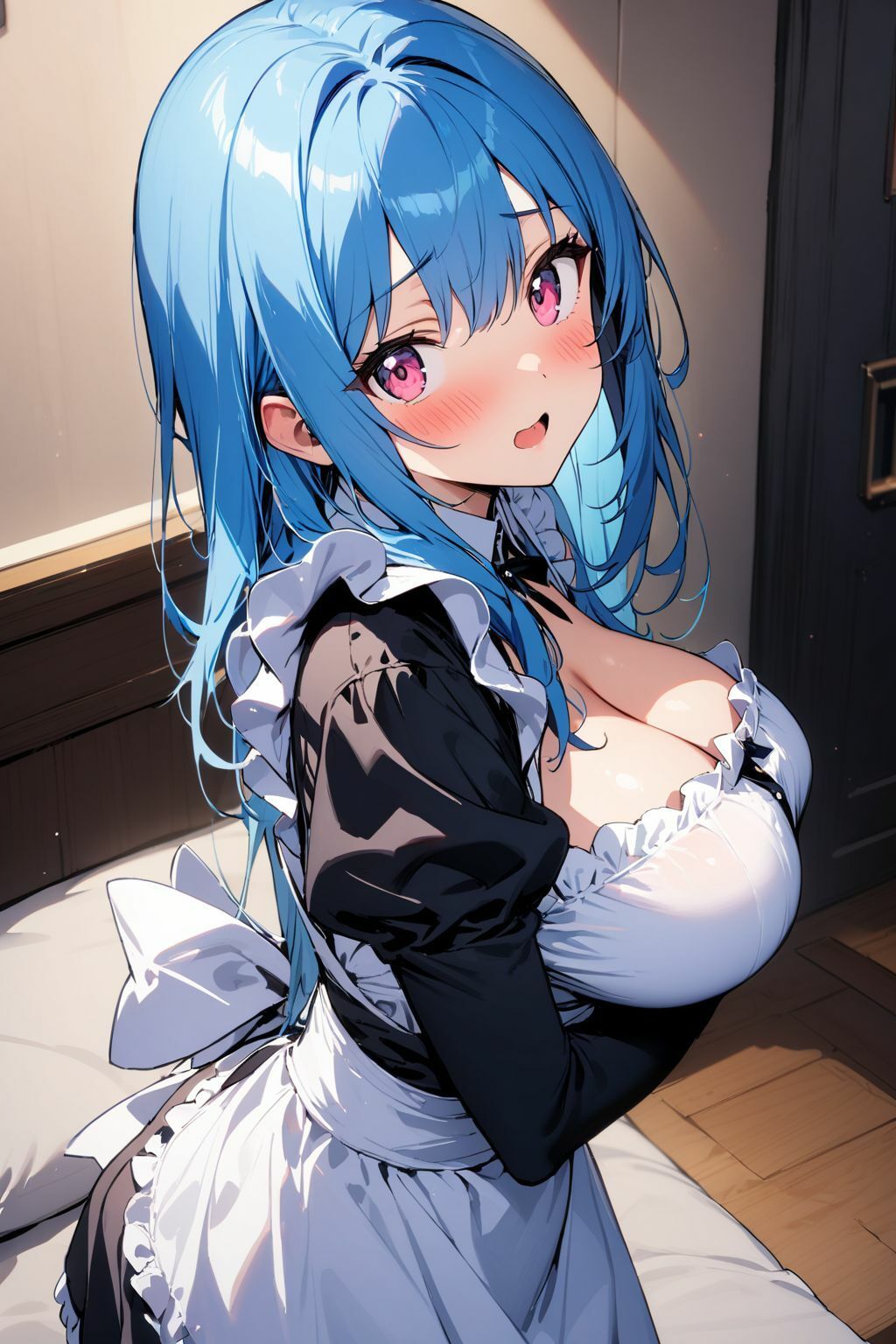 姉妹で俺に仕えるメイドが可愛すぎるvol.1 姉編 サンプル1ページ目