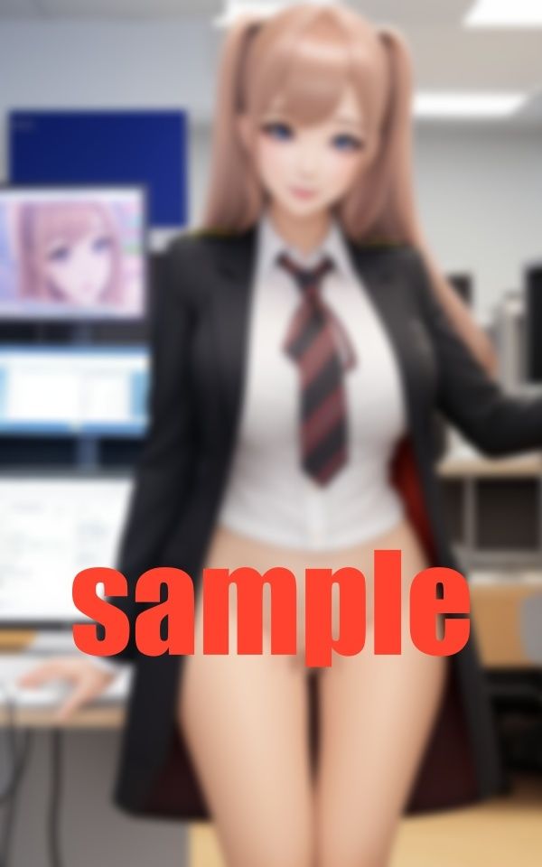 会社のパソコンを修理しに来た女性スタッフに下着が見えそうと注意したら激しいもつれあいに サンプル2ページ目