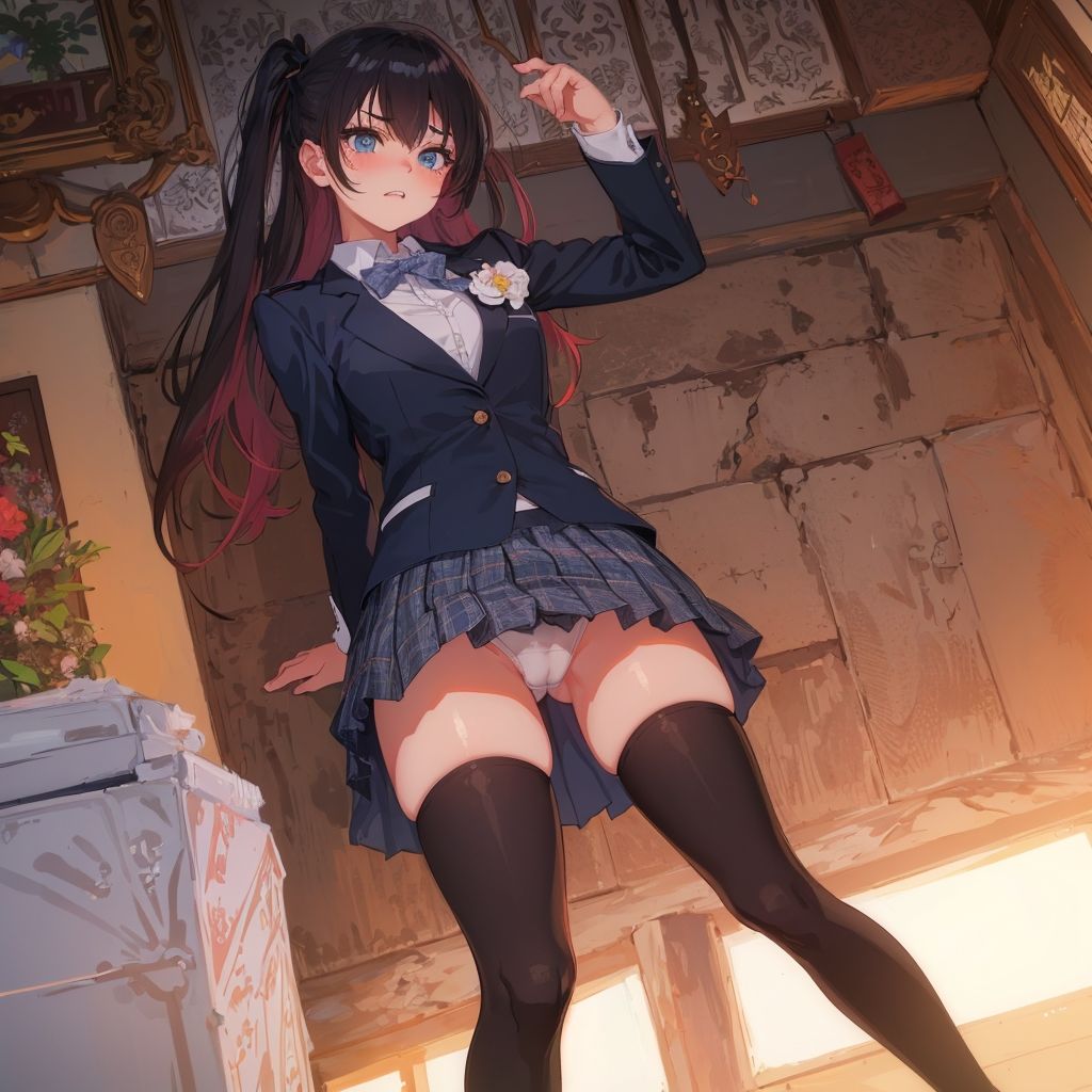 パンツ見ないで サンプル1ページ目