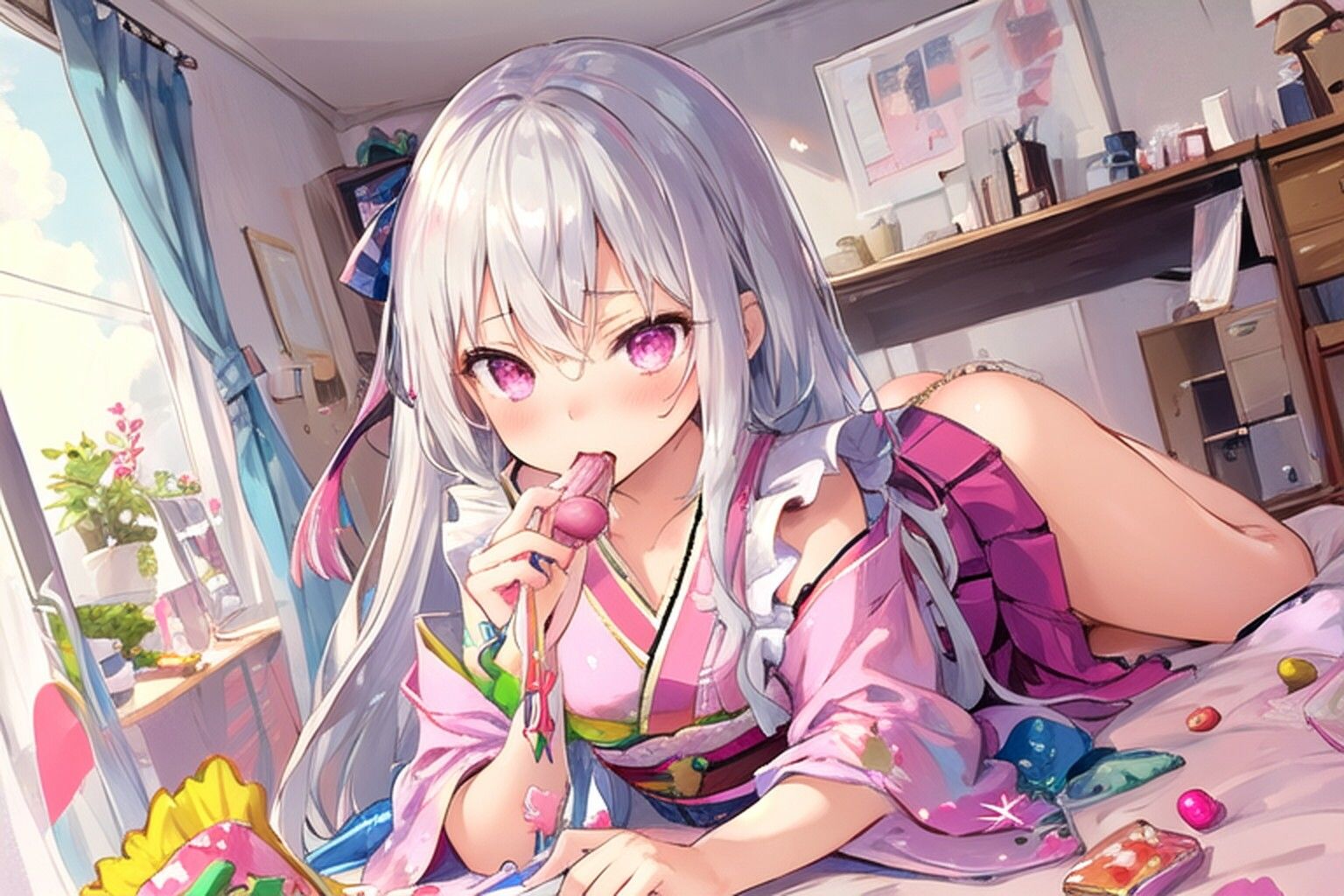 ヒロイン構成案とユリとくぱぁ02 サンプル1ページ目