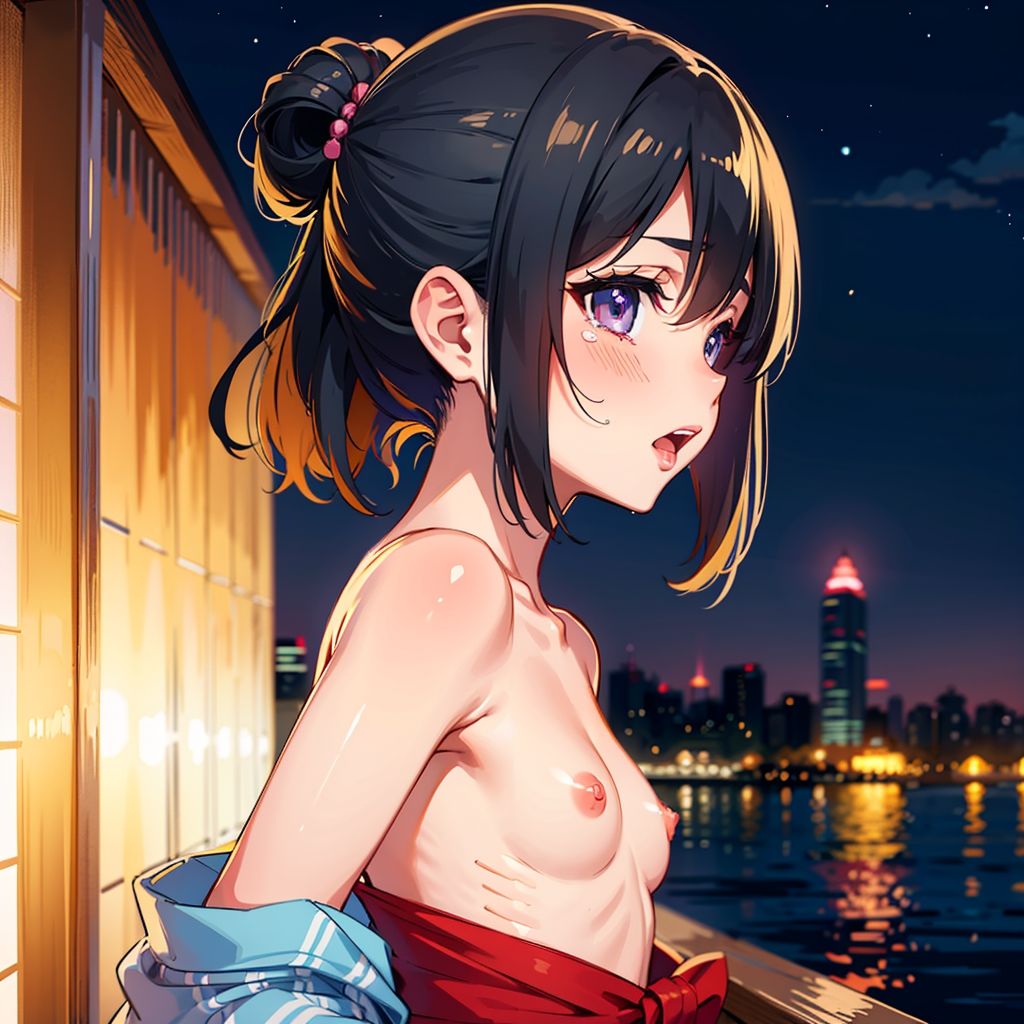 花火の夜に発情 サンプル6ページ目