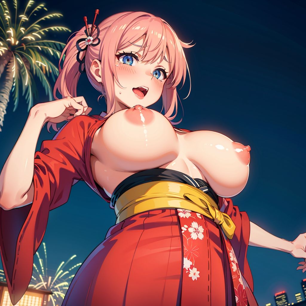 花火の夜に発情 サンプル8ページ目