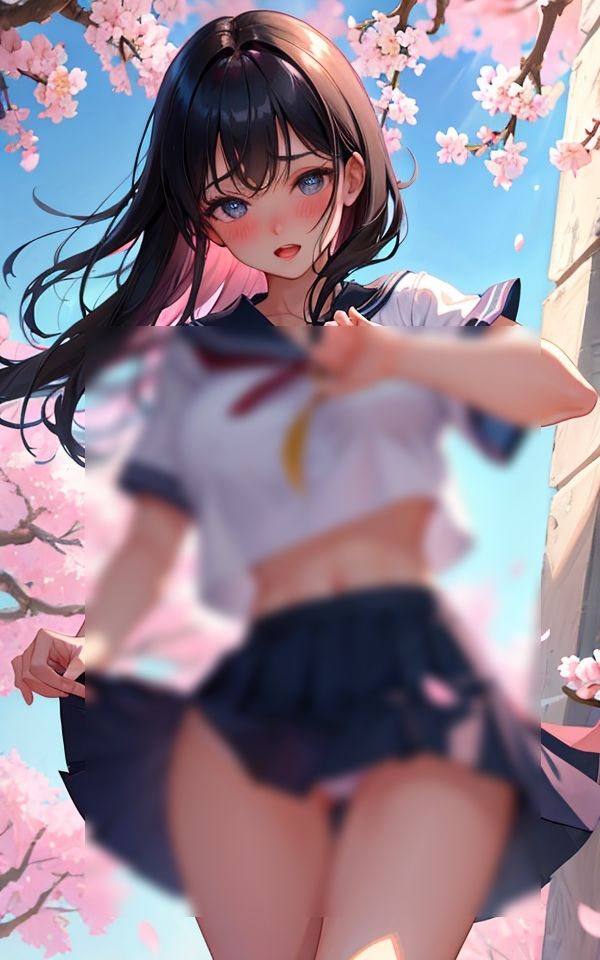 風が強いと見えちゃう サンプル2ページ目