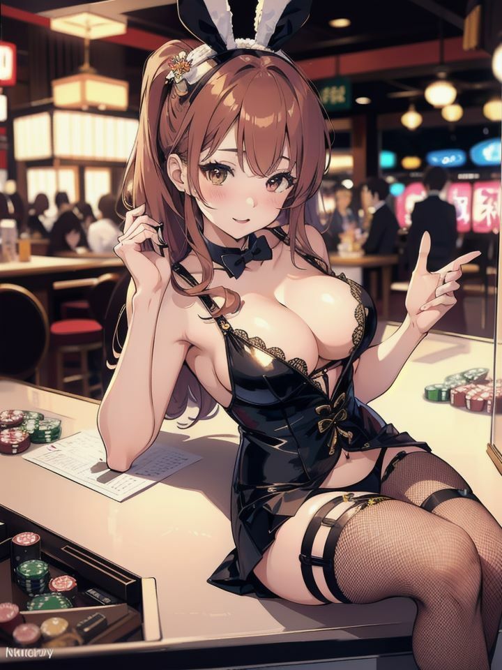 バニーガールのお仕事！僕がかけるのはチップだけ？ サンプル1ページ目