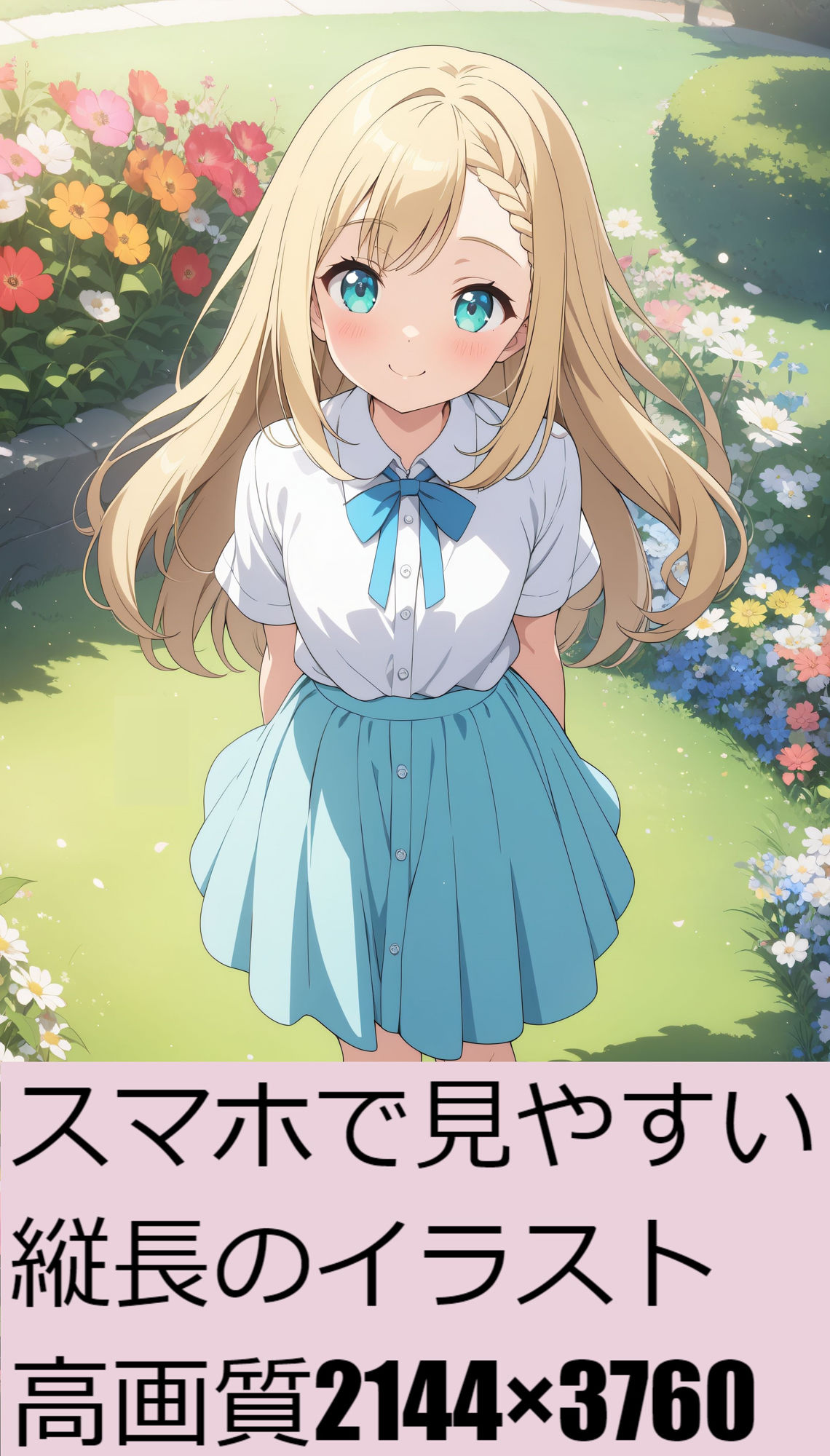 ［縦長130枚］ 野外露出少女 サンプル1ページ目