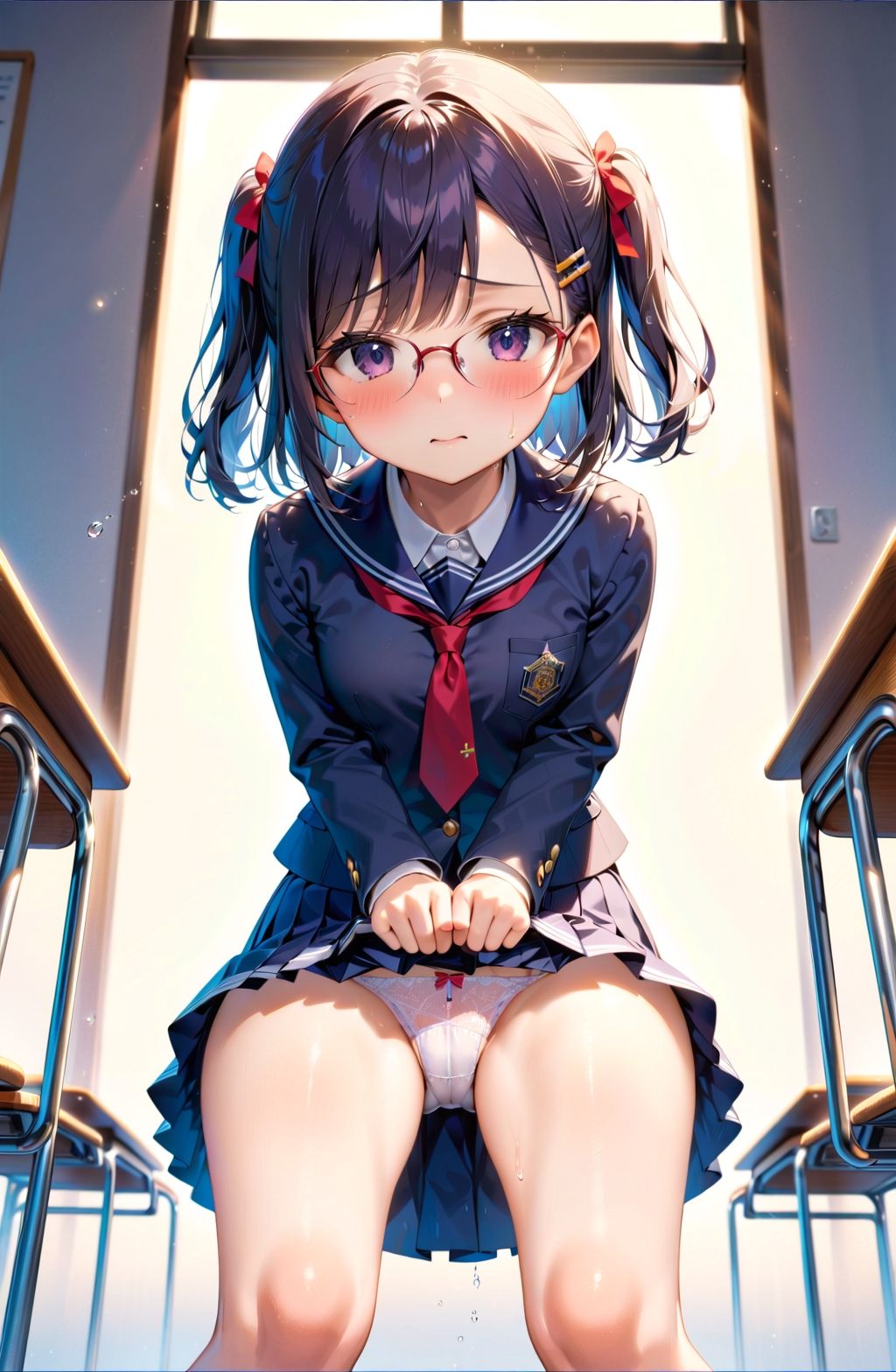 眼鏡美少女＃1 サンプル3ページ目