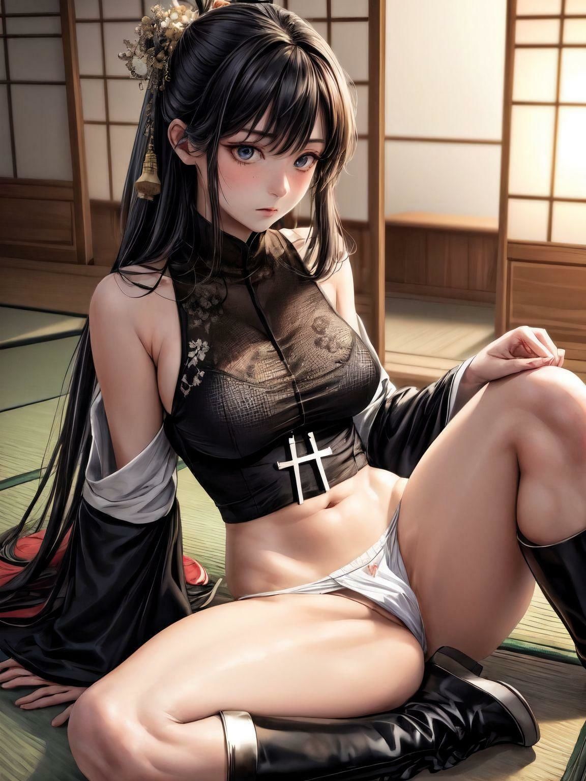 伝統的な祭りという言い訳でエッチな衣装を無理やり着させられた女子達3 サンプル8ページ目