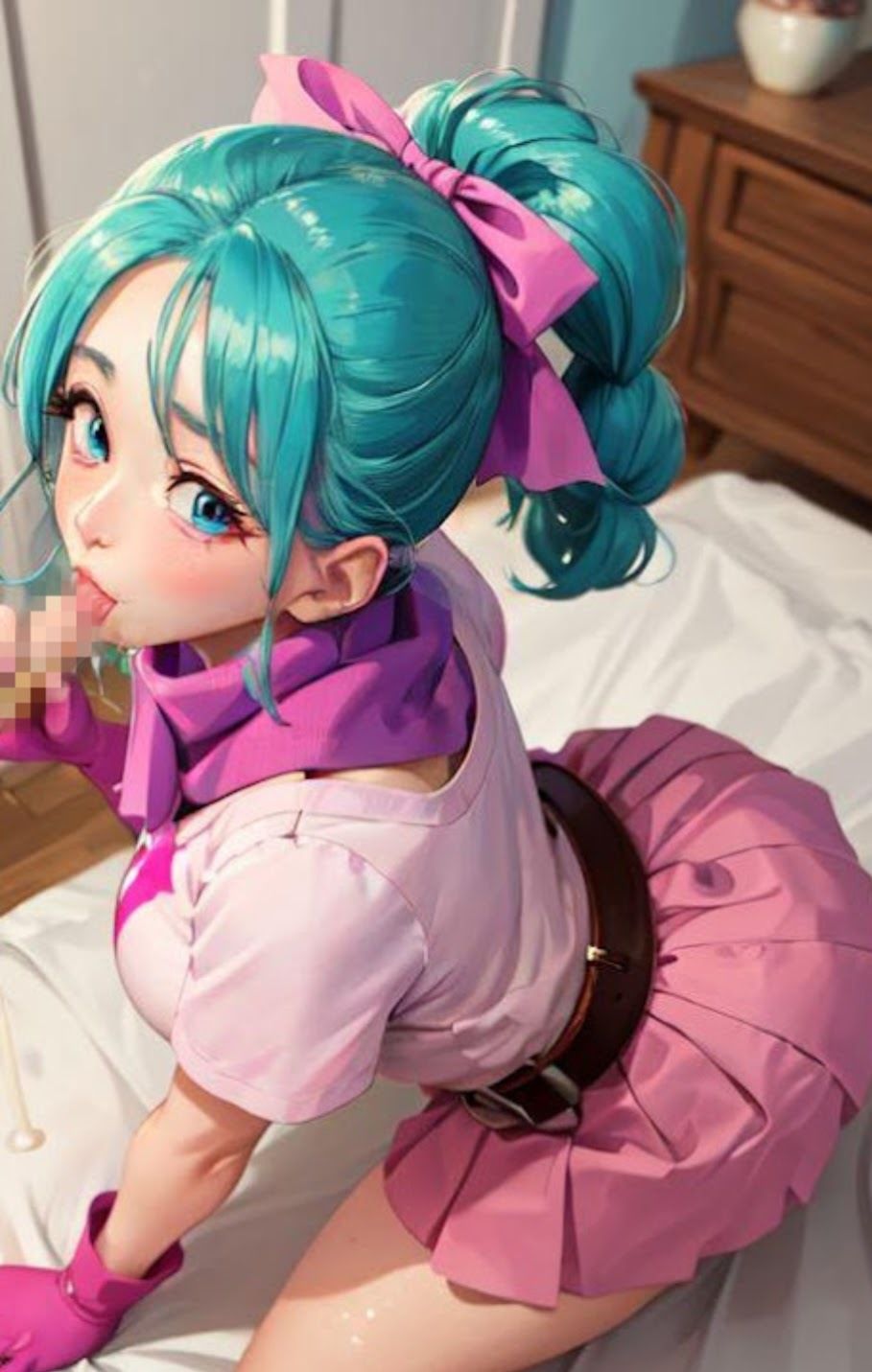 ドラゴンボー◯ ブル◯ みたいな女の子 サンプル5ページ目