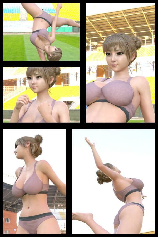 【▲100】『理想の彼女を3DCGで作ります』から生まれた、バーチャルアイドル写真集:Megu_15 サンプル1ページ目