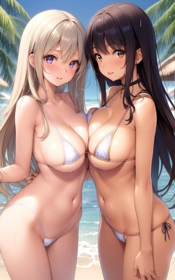 ビーチで見つけた露出女子2 サンプル2ページ目