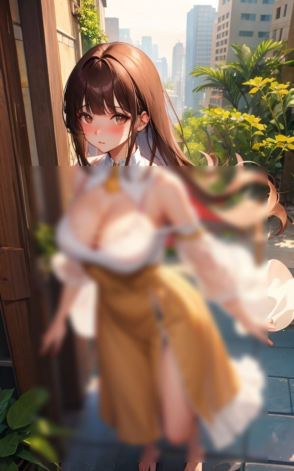 お出かけするのにこの格好エッチすぎるかな？ サンプル3ページ目