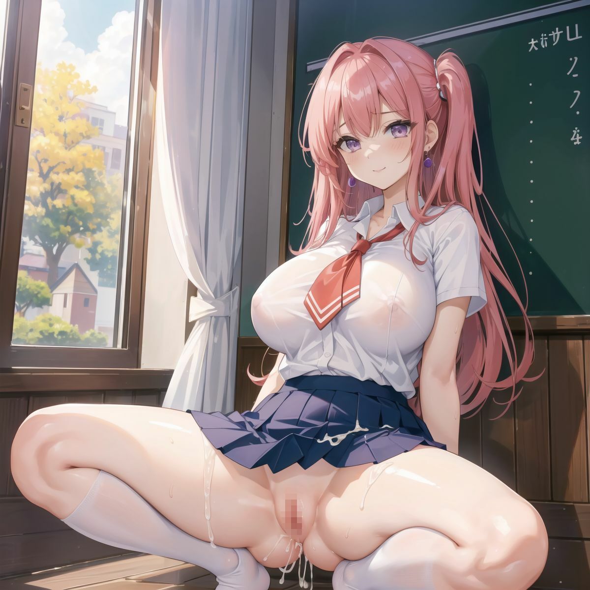 媚薬を使って女子生徒全員に無許可中出し記念撮影part2 サンプル10ページ目