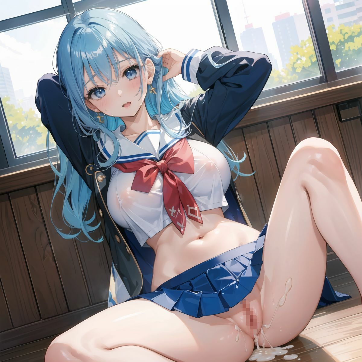 媚薬を使って女子生徒全員に無許可中出し記念撮影part3 サンプル10ページ目