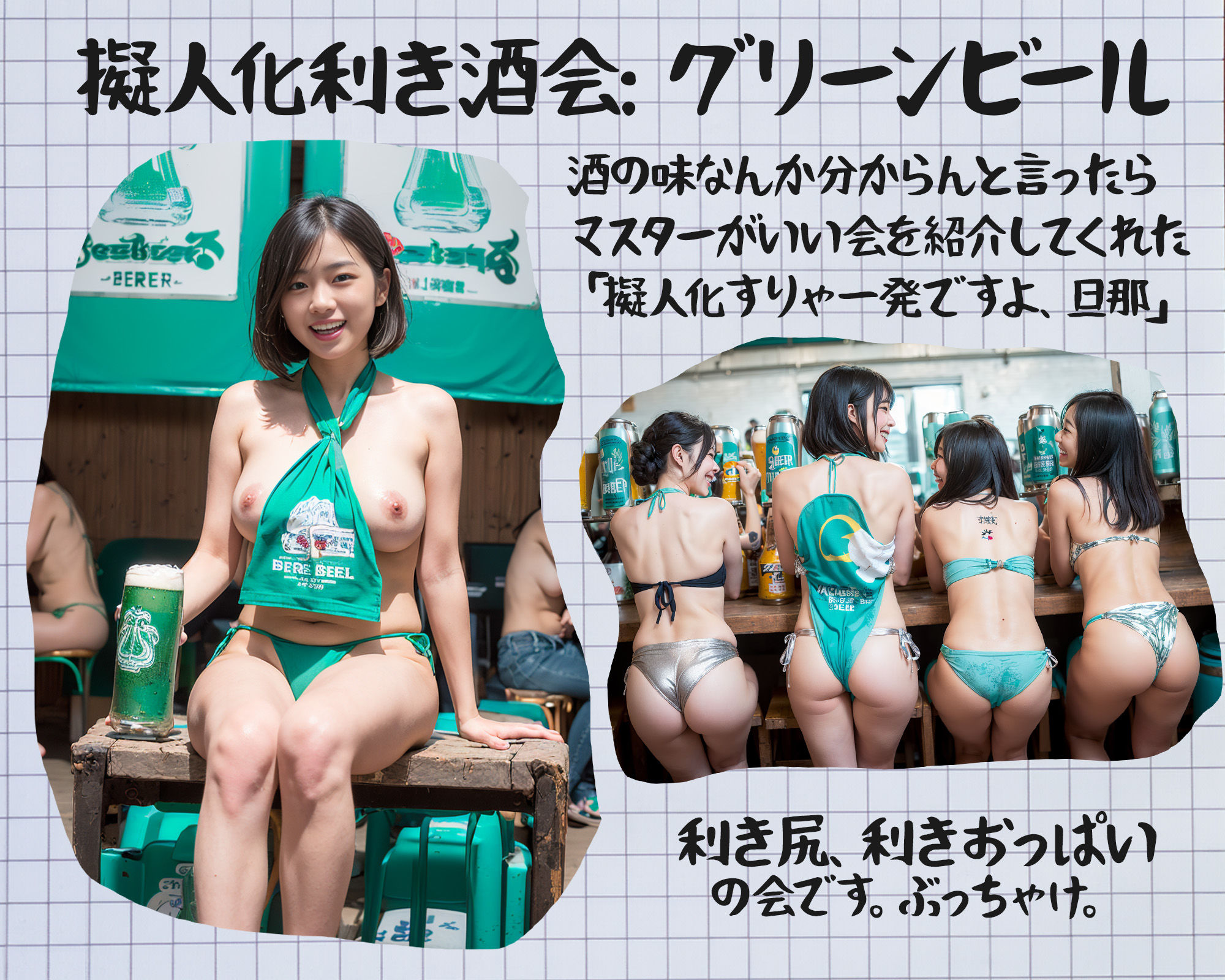みんなのスケベ帳 創刊号 サンプル4ページ目