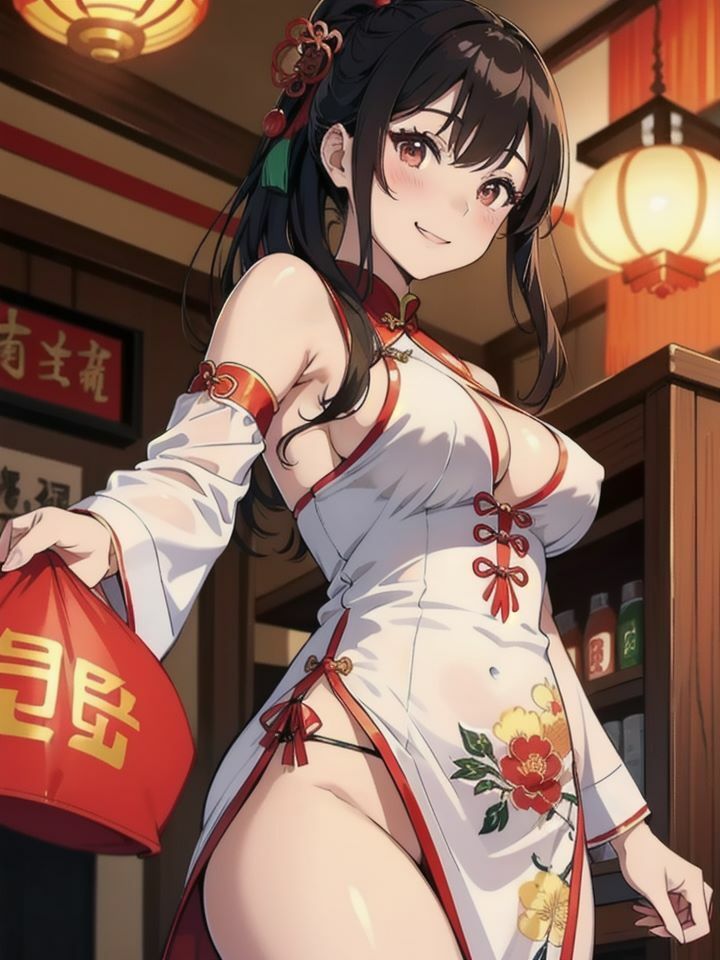 美人チャイナ娘のエッチなフルコースを頼んでみる サンプル3ページ目