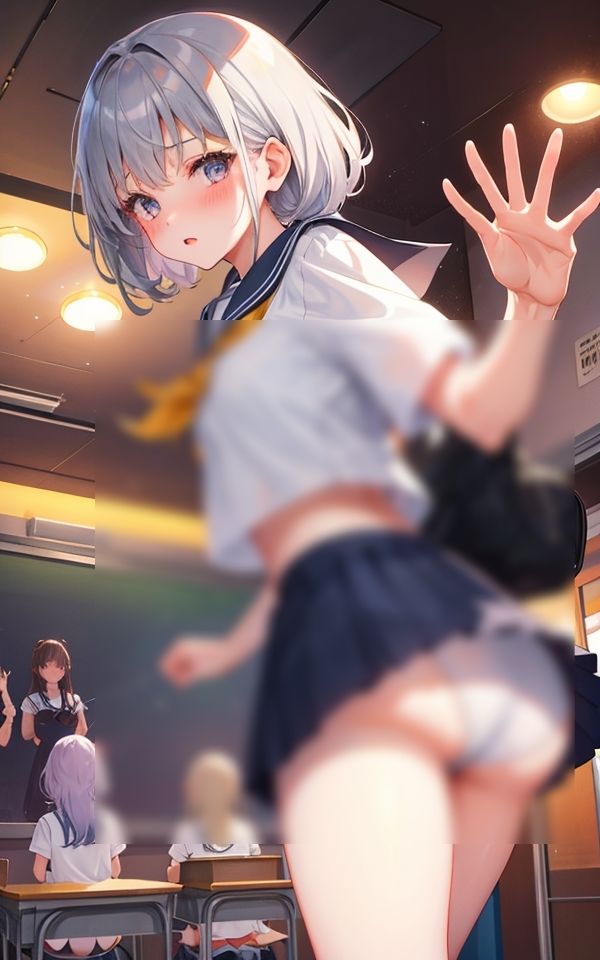 見えても内緒にしててね サンプル2ページ目