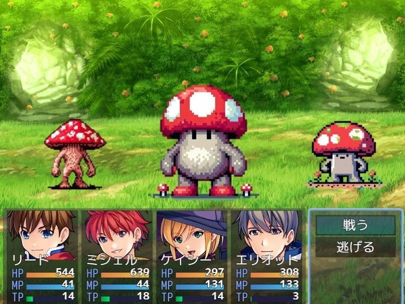 RPGツクール等で使える敵モンスター素材 サンプル3ページ目