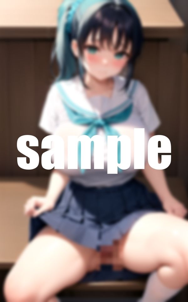 豊満同級生がま ◯こを見せてきます サンプル4ページ目